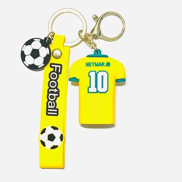 Llavero Polera Fútbol Neymar Selección Brasil