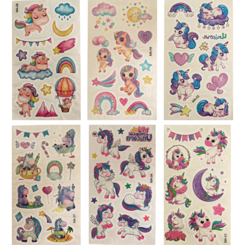 Tatuajes Unicornio Brillantes