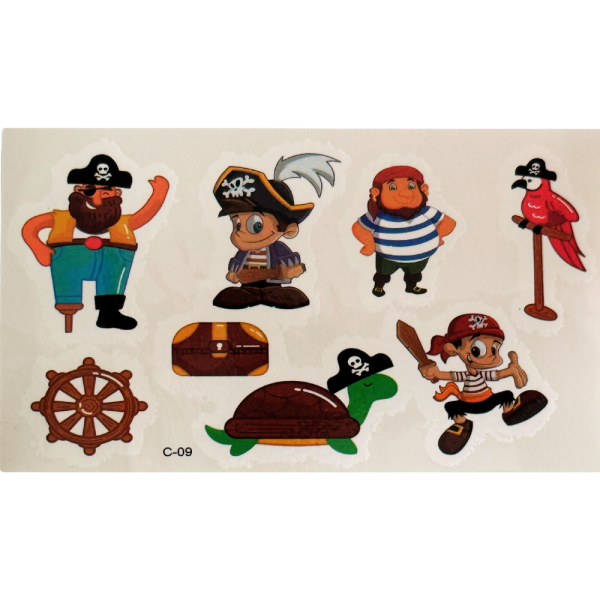 Tatuajes Piratas Set