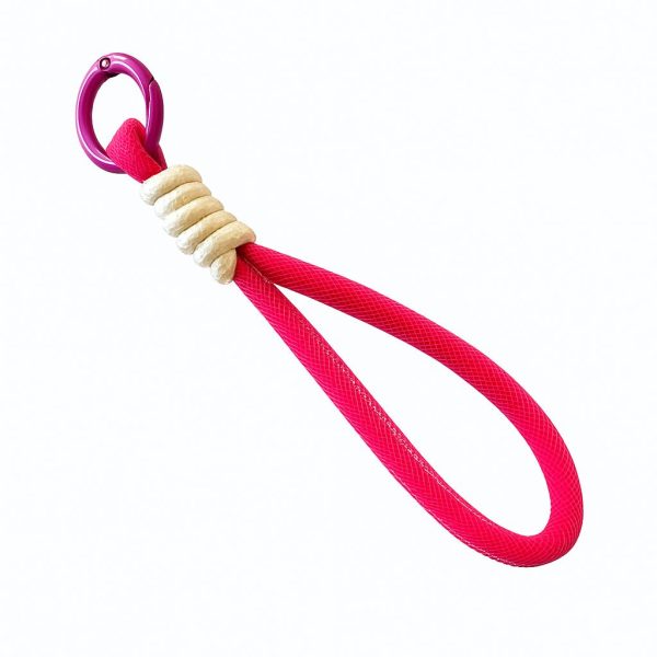 Llavero Cordón (rosado, blanco y morado)