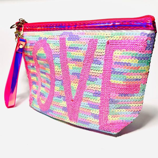 Estuche lentejuelas multicolor
