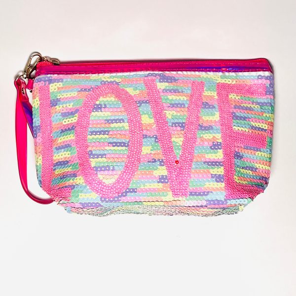 Estuche lentejuelas multicolor