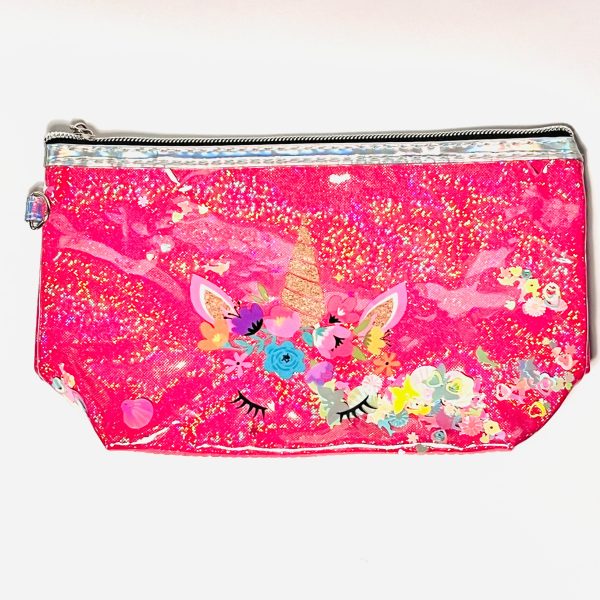 Estuche unicornio fucsia