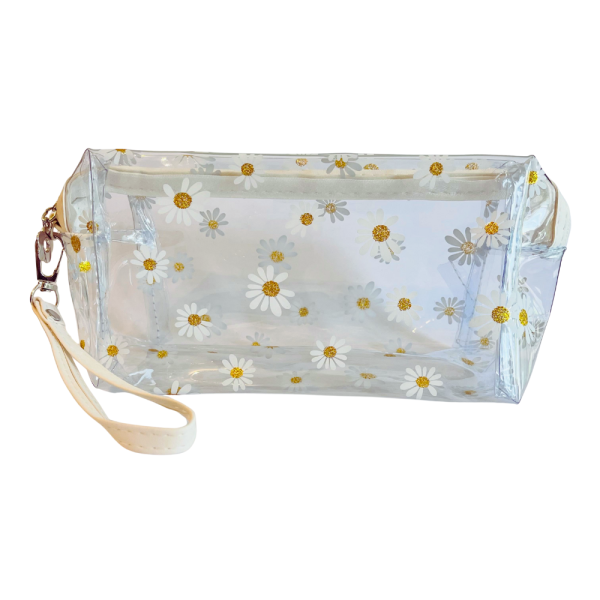Estuche transparente flor