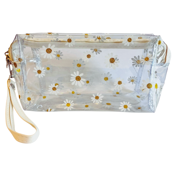 Estuche transparente flor
