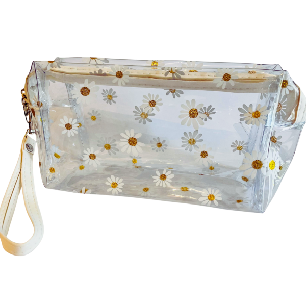 Estuche transparente flor