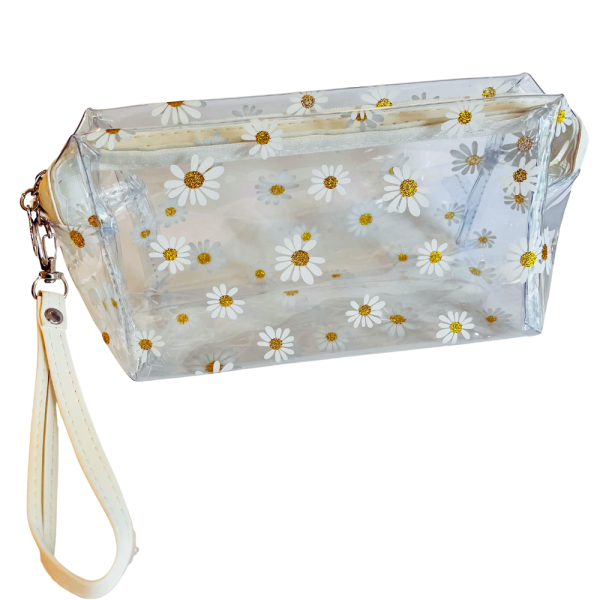 Estuche transparente flor