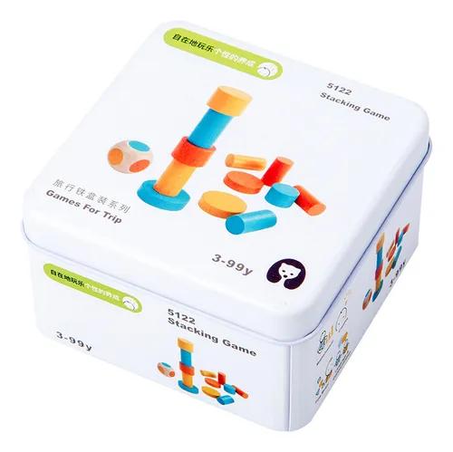 Juego para Viajes Bloques y Dado