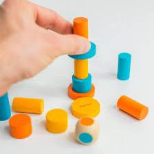 Juego para Viajes Bloques y Dado