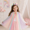 Disfraz Capa + Cintillo Unicornio