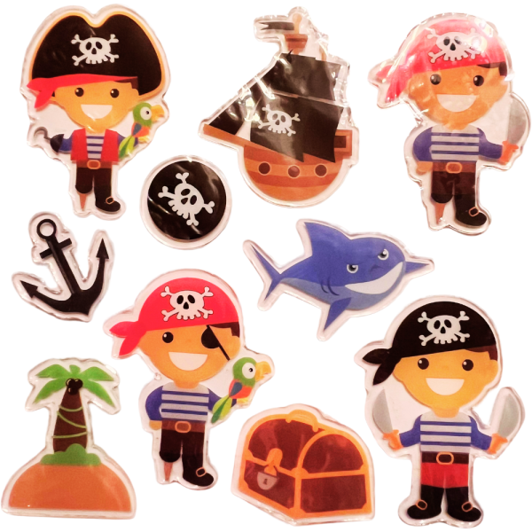 Adhesivos gel Piratas