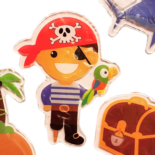 Adhesivos gel Piratas