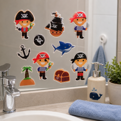 Adhesivos gel Piratas