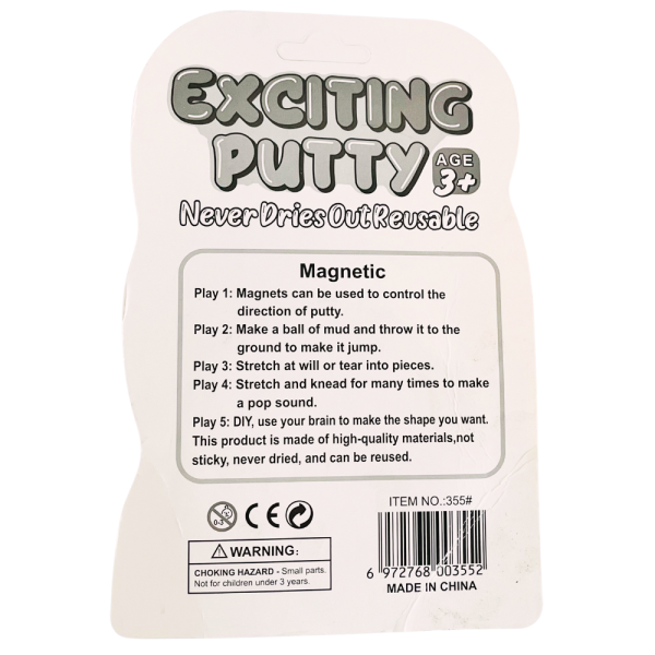 Exciting Putty Magnetic