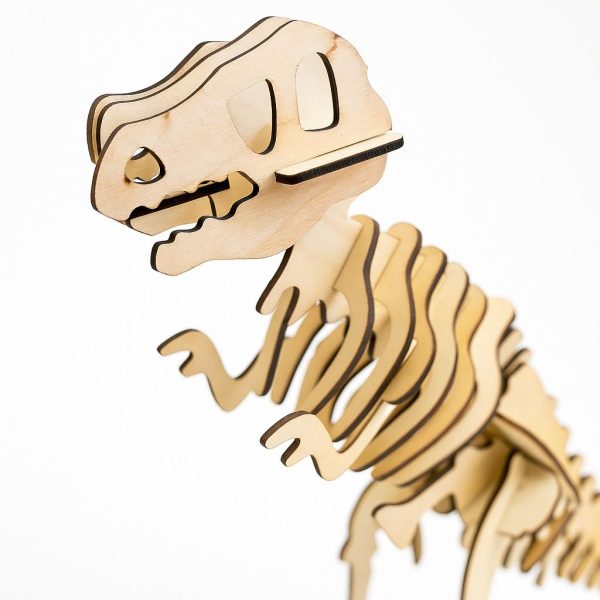 Puzzle Educativo Madera Dinosaurio