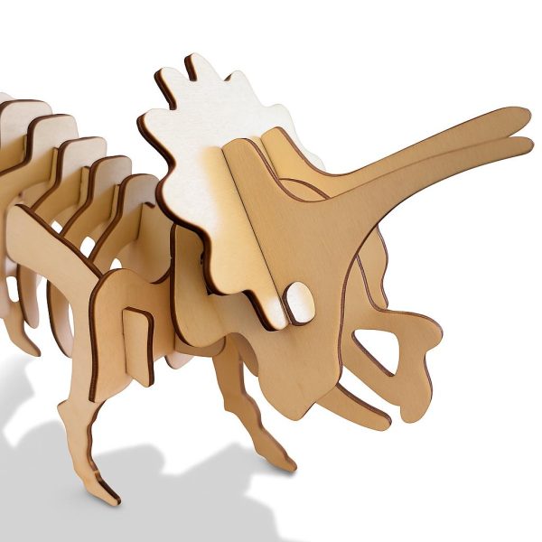 Puzzle Educativo Madera Dinosaurio