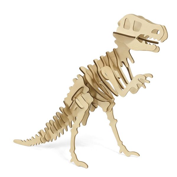 Puzzle Educativo Madera Dinosaurio