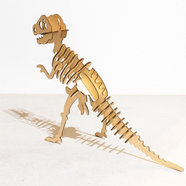 Puzzle Educativo Madera Dinosaurio