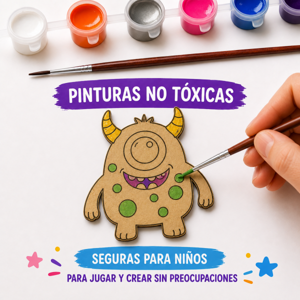 Imanes Monstruos Pintables