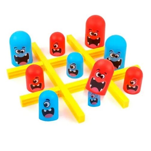 00155MT-2 Juego Gobble Tic Tac Toe