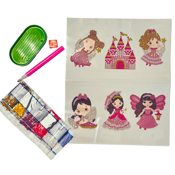 Sticker pintura diamantes Hadas