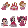 Sticker pintura diamantes Hadas