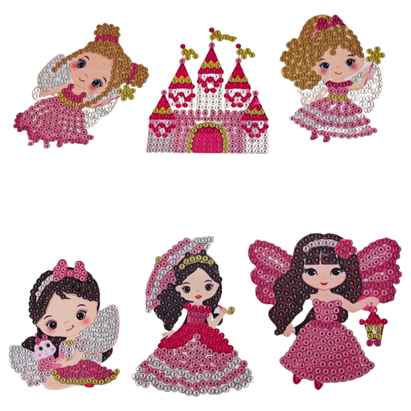 Sticker pintura diamantes Hadas