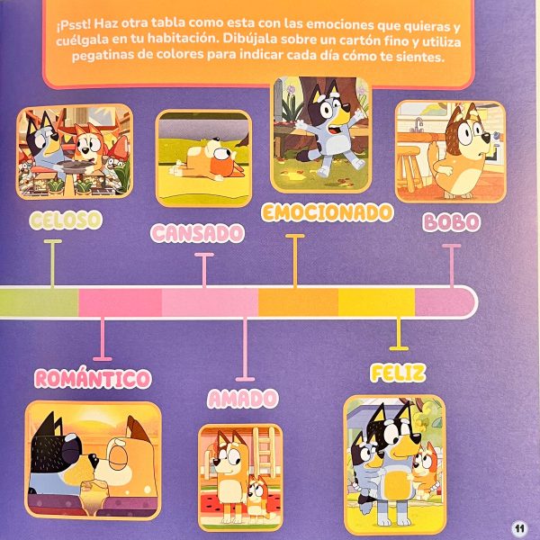 00168MT-3 Libro Bluey, Mamas y Papas