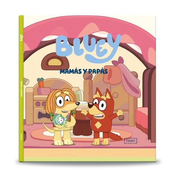 00168MT-5 Libro Bluey, Mamas y Papas