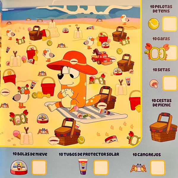 00171MT-3 Libro Bluey, Parrillada