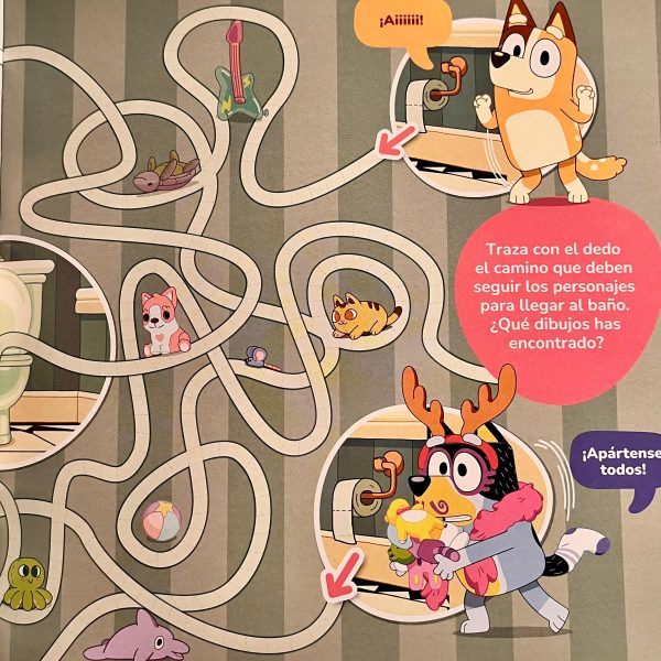 Libro Bluey, Papá Nos Lleva a la Escuela