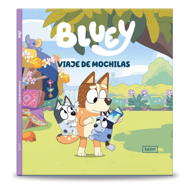 00174MT-5 Libro Bluey, Viaje de Mochila