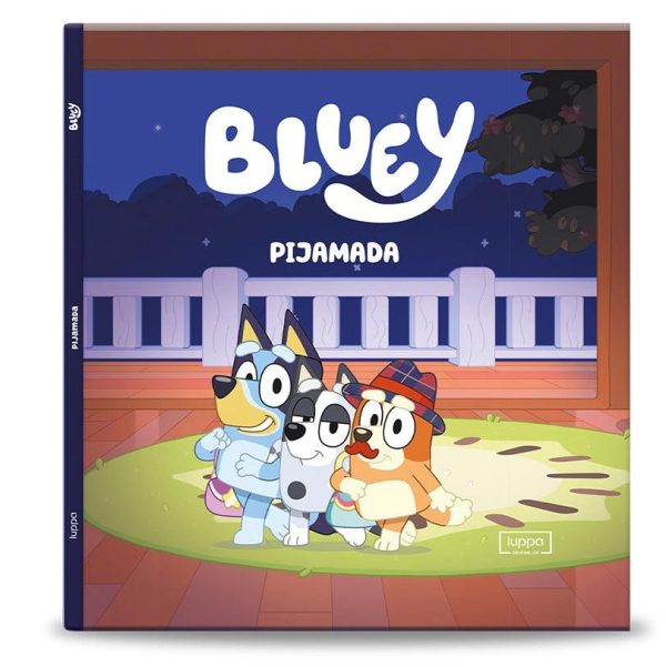 Libro Bluey, Pijamada