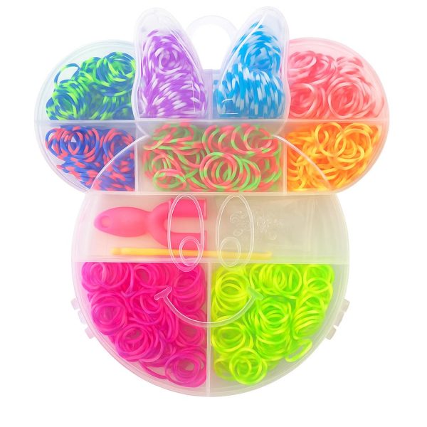 00176MT-1 Set pulseras elástico Minnie