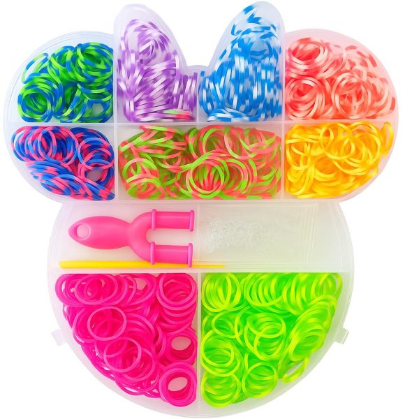 00176MT-3 Set pulseras elástico Minnie