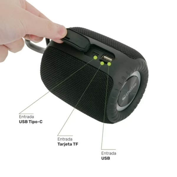 Parlante Inalámbrico Bluetooth TripGo Lothse Negro