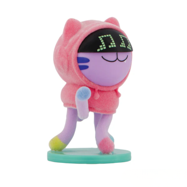 Libro Escuela de Gatitos + Figura DJ Comet