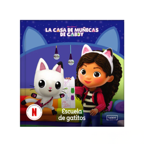 Libro Escuela de Gatitos + Figura DJ Comet