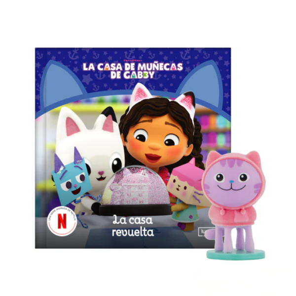 00246MT-1 Libro La Casa Revuelta + Figura DJ Musicat