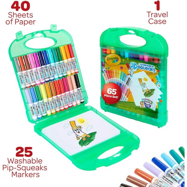 00327MT-3 Maleta de Marcadores Crayola