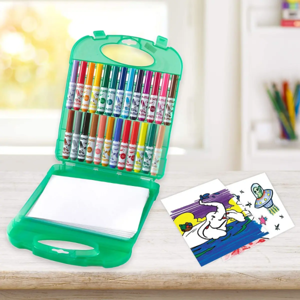 00327MT-4 Maleta de Marcadores Crayola