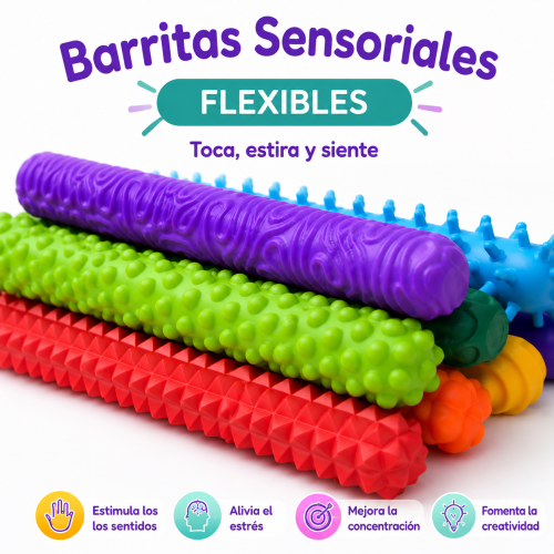 Barritas flexibles sensoriales