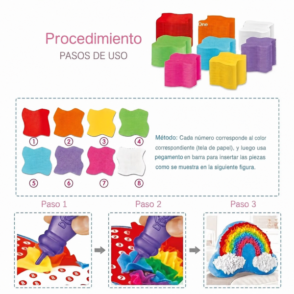 Cojín bricolage