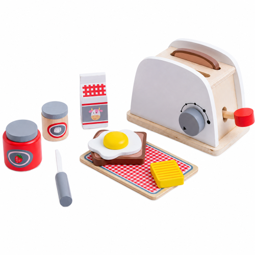 Set Tostadora de Madera