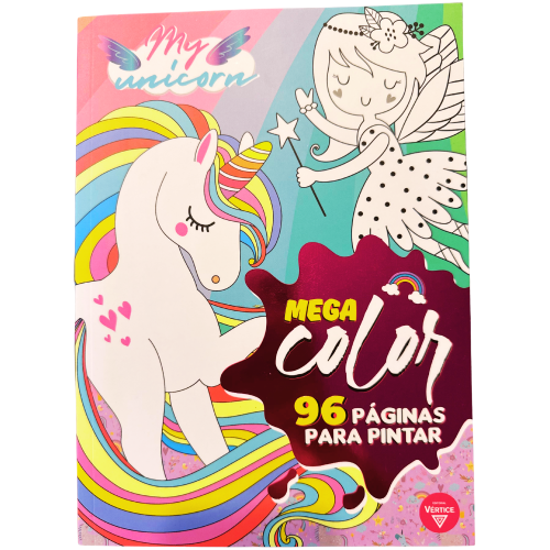 Libro pintar Unicornios